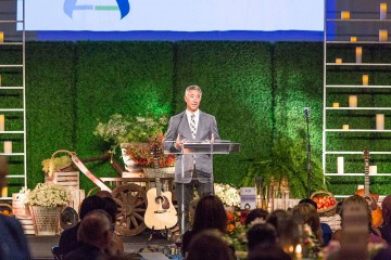 Speaking at Global Genes event