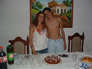 my brother & I